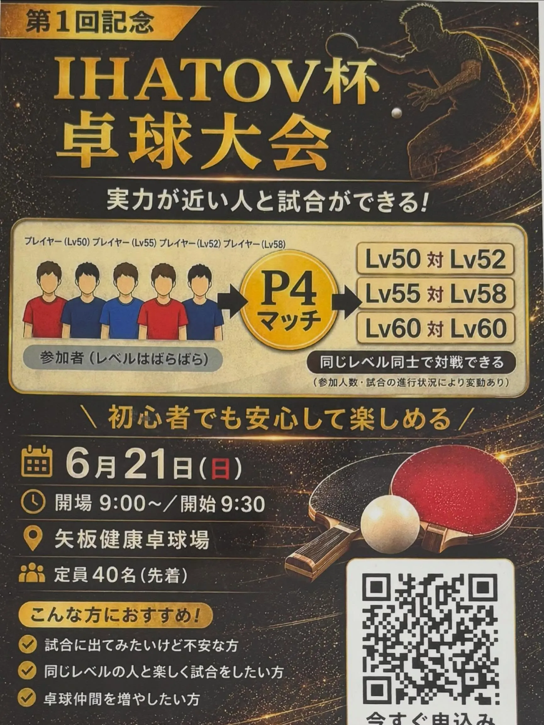【IHATOV杯 硬式】
